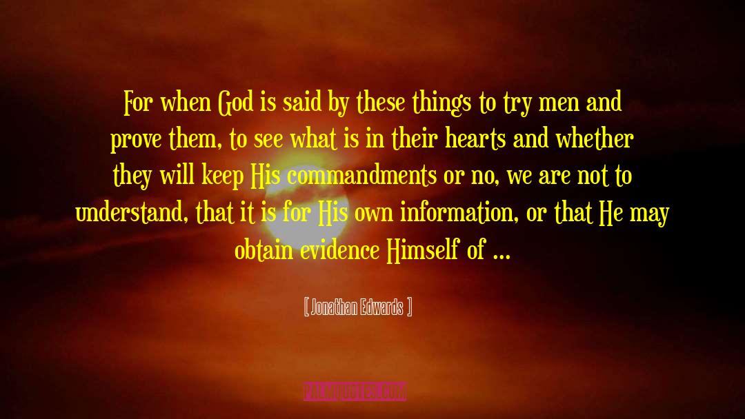 Inadmissible Evidence quotes by Jonathan Edwards