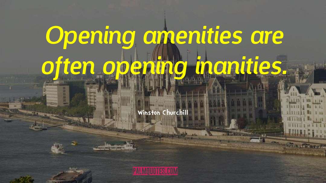 Inanities quotes by Winston Churchill