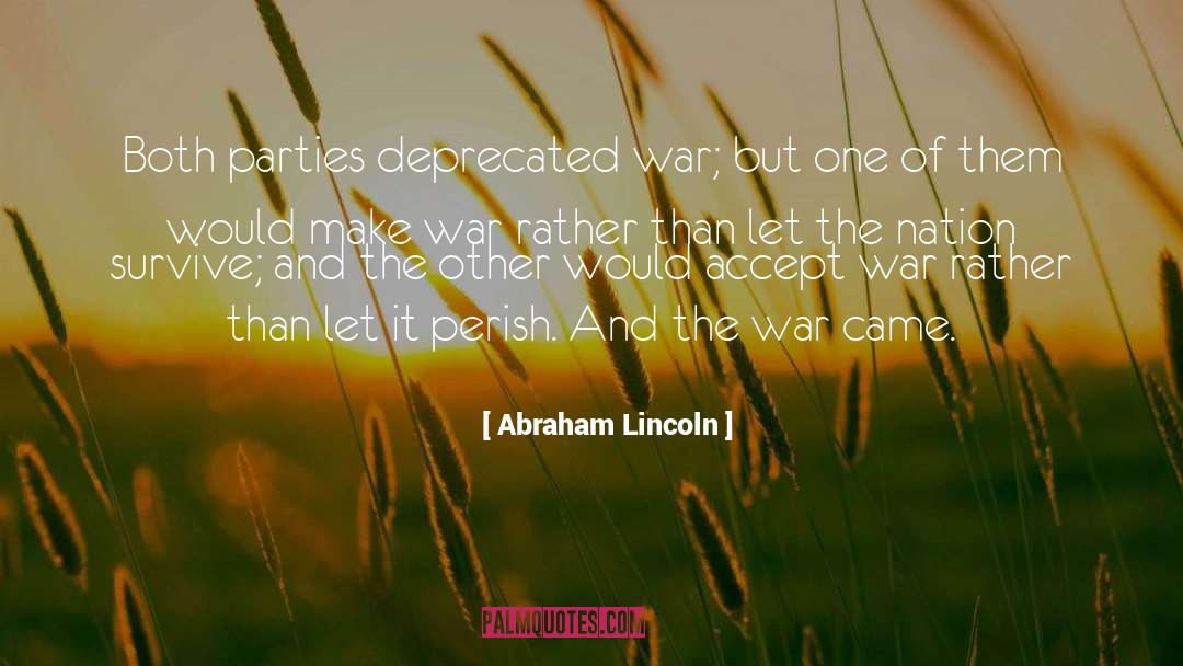 Inaugural quotes by Abraham Lincoln