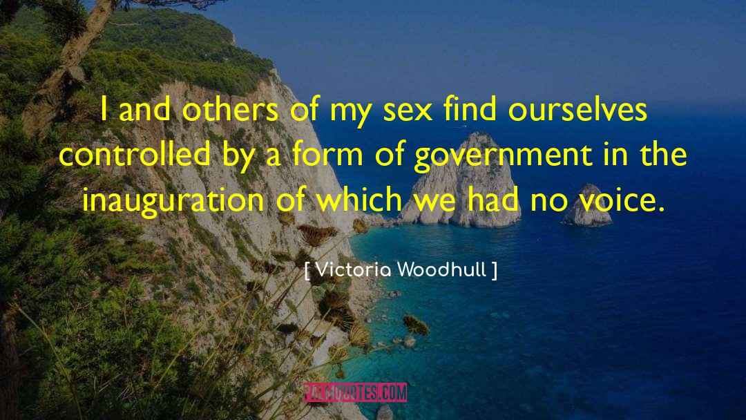 Inauguration quotes by Victoria Woodhull