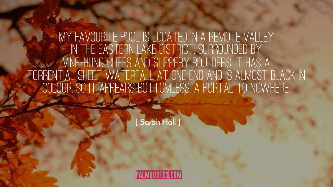 Inauspicious Portal quotes by Sarah Hall