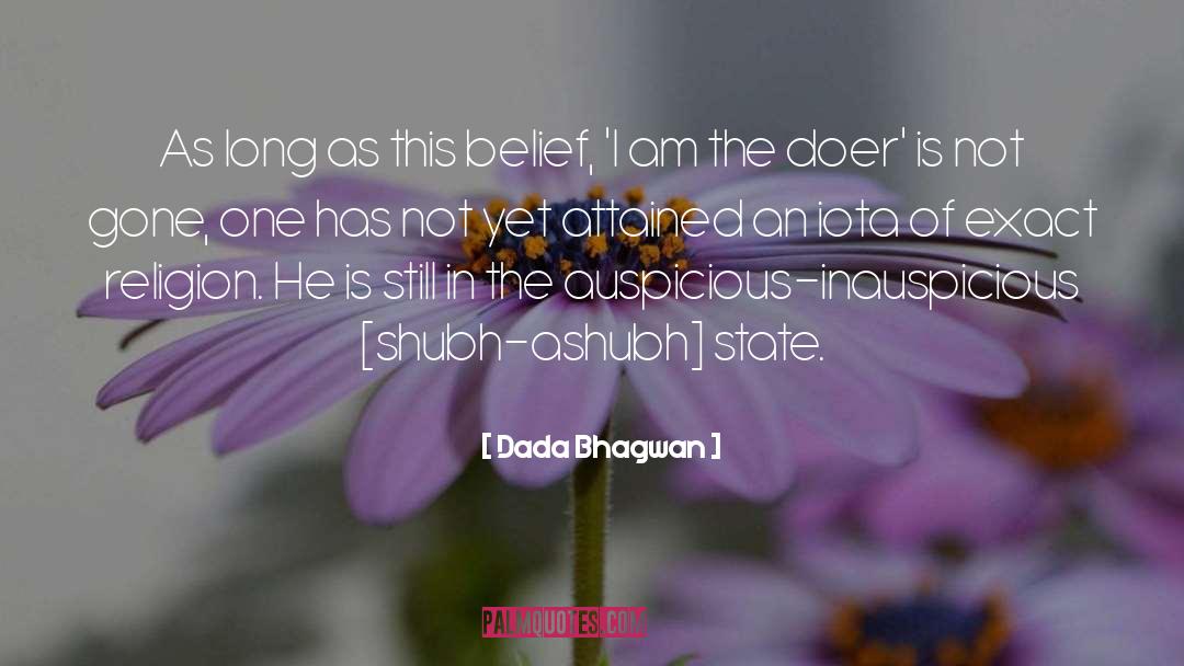 Inauspicious Portal quotes by Dada Bhagwan