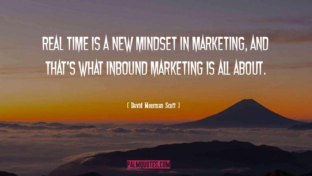 Inbound Marketing quotes by David Meerman Scott