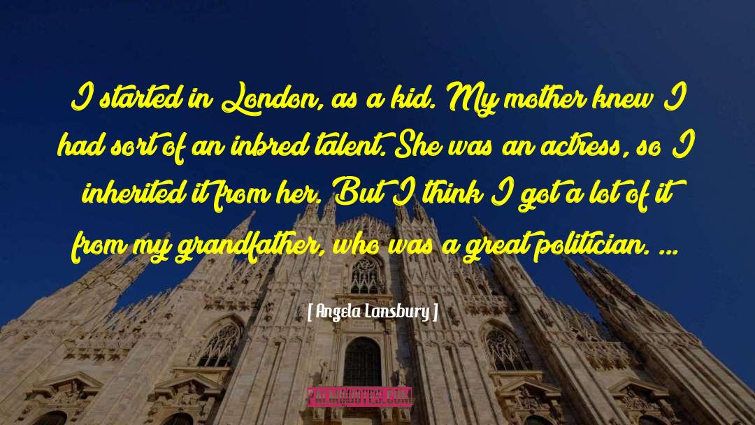 Inbreds quotes by Angela Lansbury