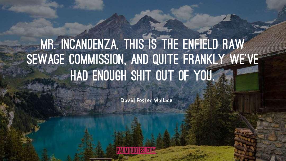 Incandenza quotes by David Foster Wallace