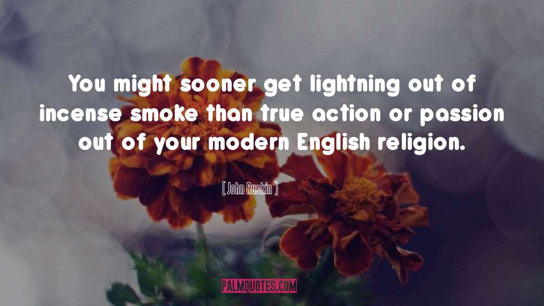 Incense quotes by John Ruskin