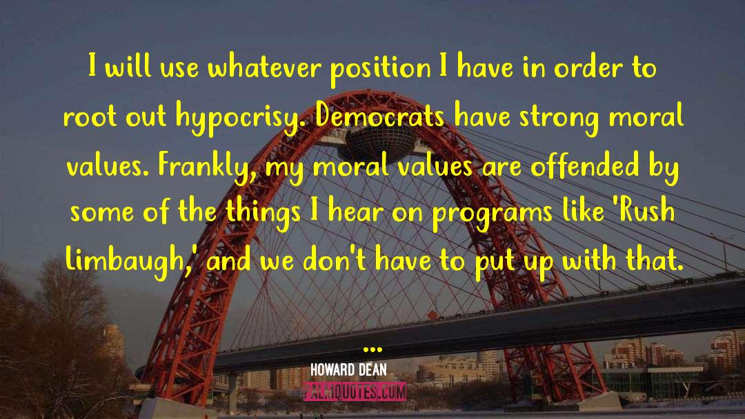 Incentive Programs quotes by Howard Dean