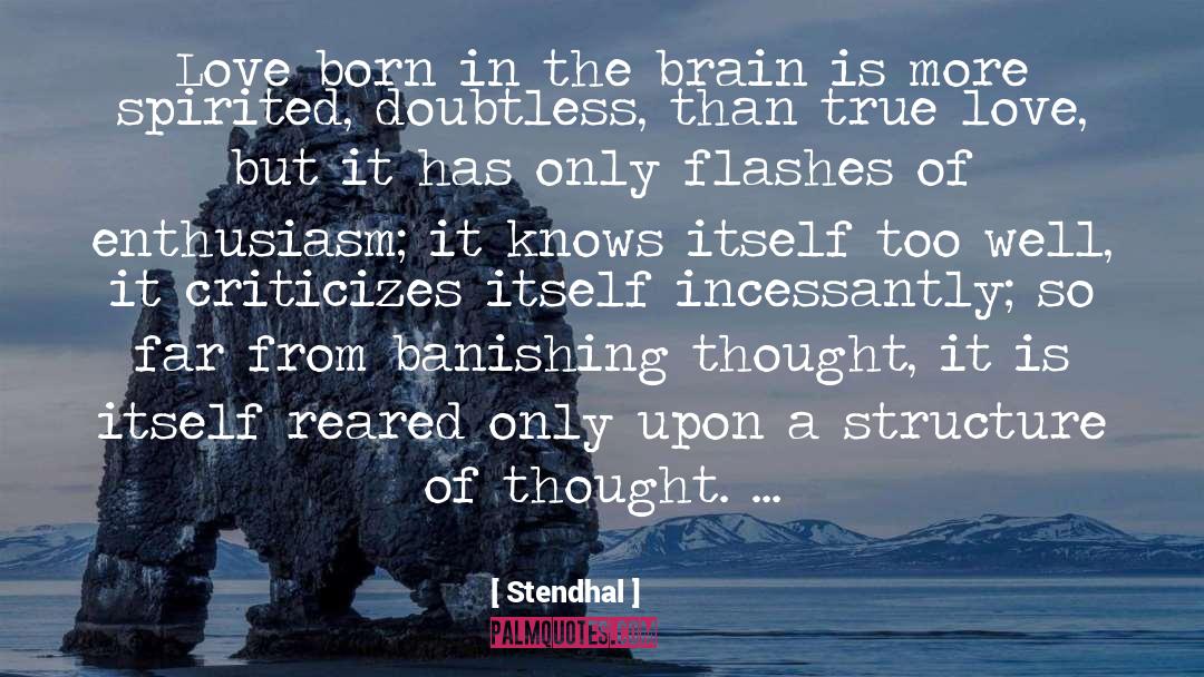 Incessantly quotes by Stendhal