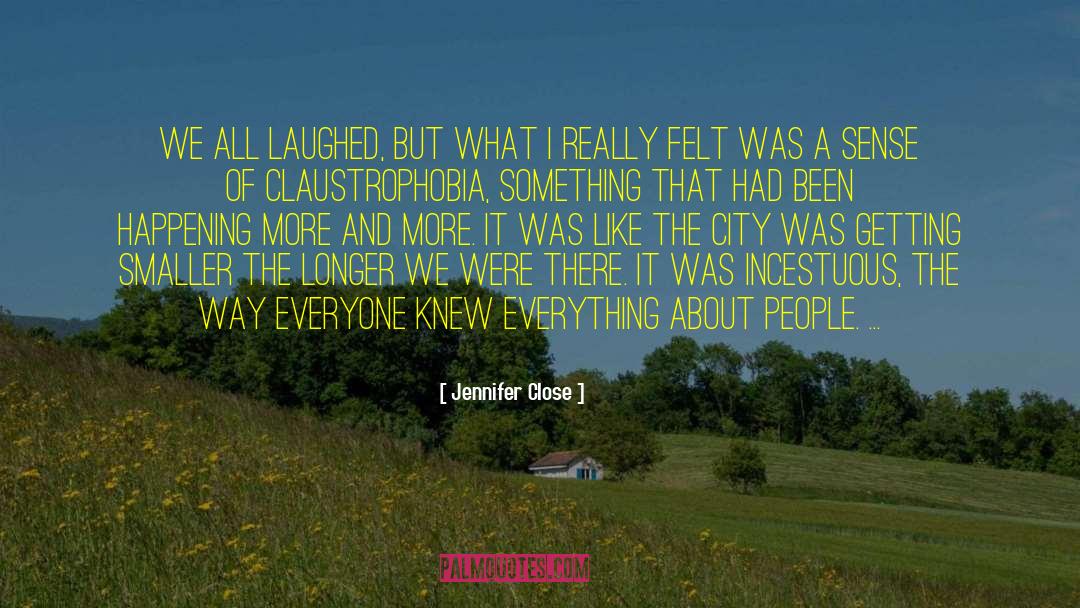 Incestuous quotes by Jennifer Close
