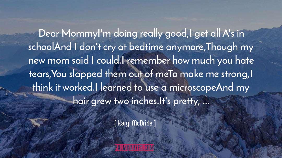 Inches quotes by Karyl McBride