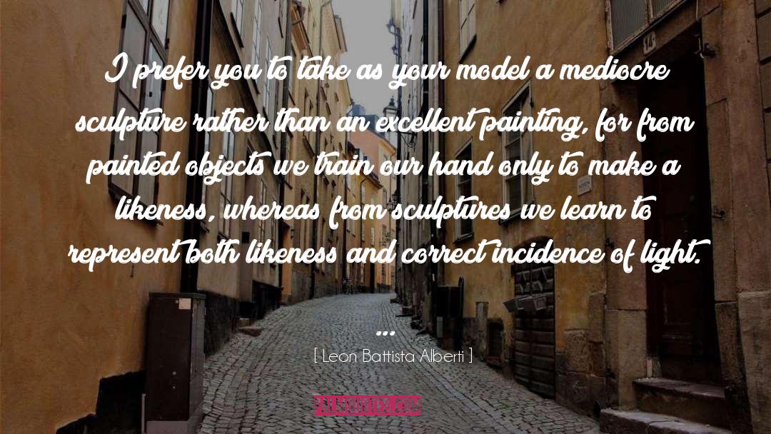 Incidence quotes by Leon Battista Alberti