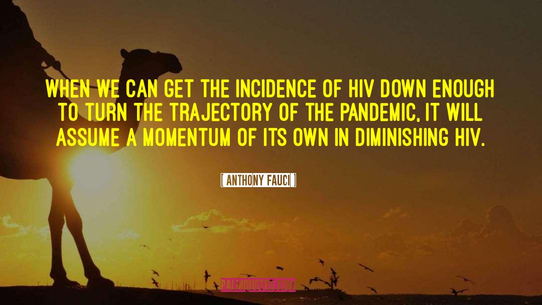 Incidence quotes by Anthony Fauci