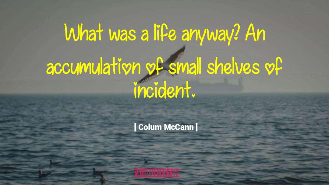 Incidents quotes by Colum McCann