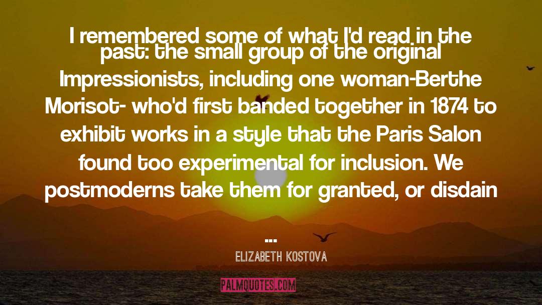 Inclusion quotes by Elizabeth Kostova