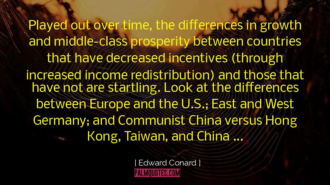 Income Redistribution quotes by Edward Conard