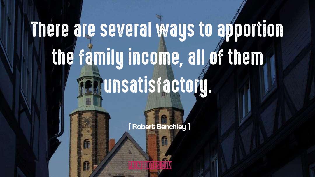Income Redistribution quotes by Robert Benchley