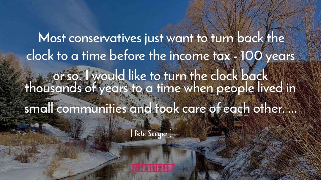 Income Tax Money quotes by Pete Seeger