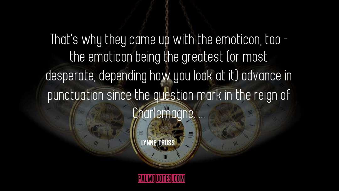 Incomodidad Emoticon quotes by Lynne Truss