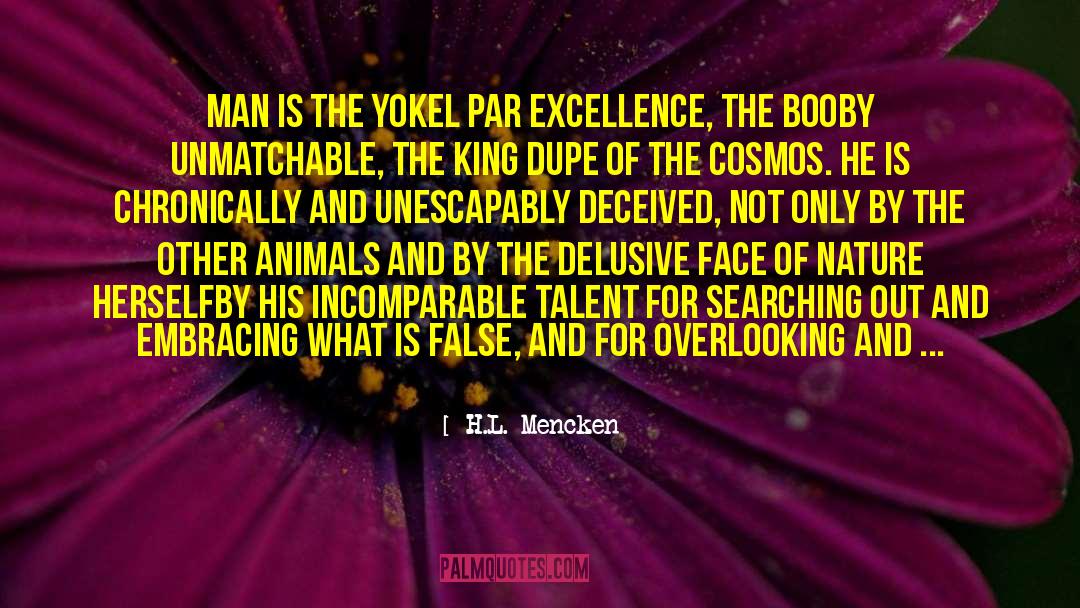 Incomparable quotes by H.L. Mencken