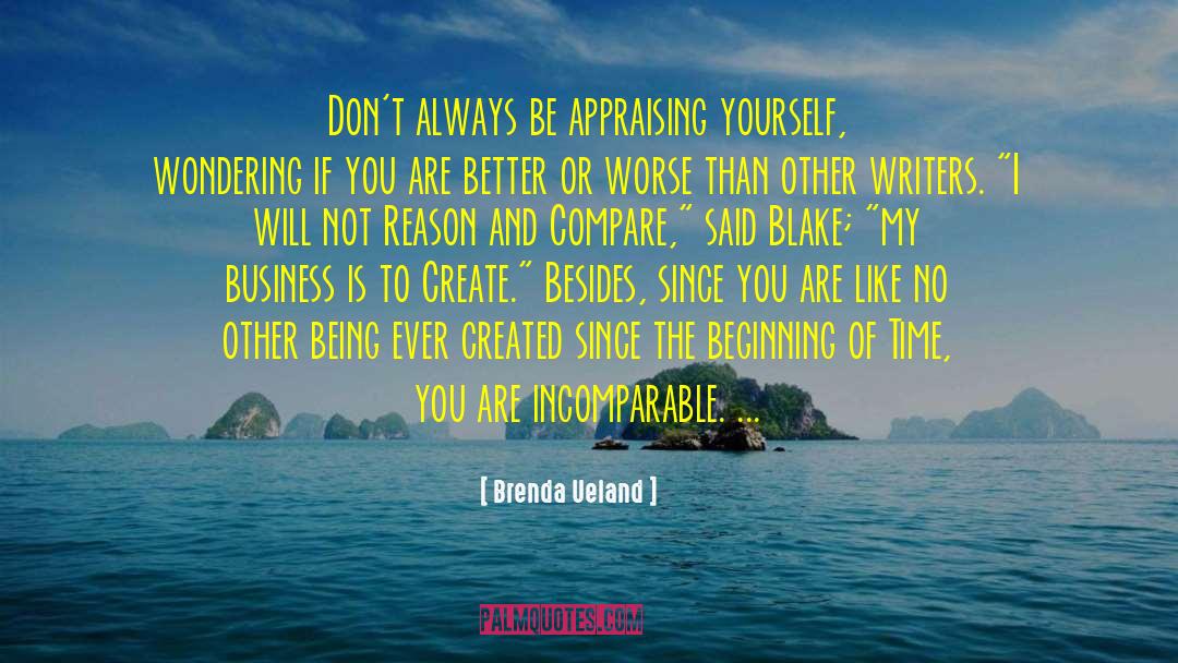 Incomparable quotes by Brenda Ueland