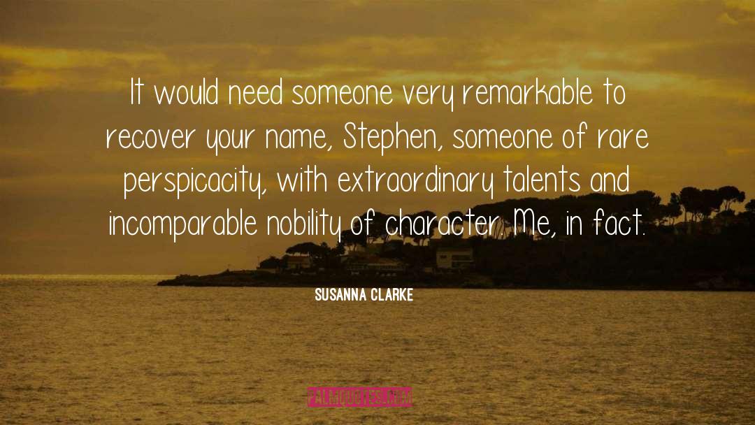 Incomparable quotes by Susanna Clarke