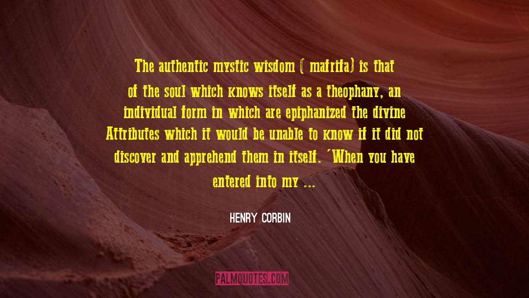 Incompatible Attributes quotes by Henry Corbin