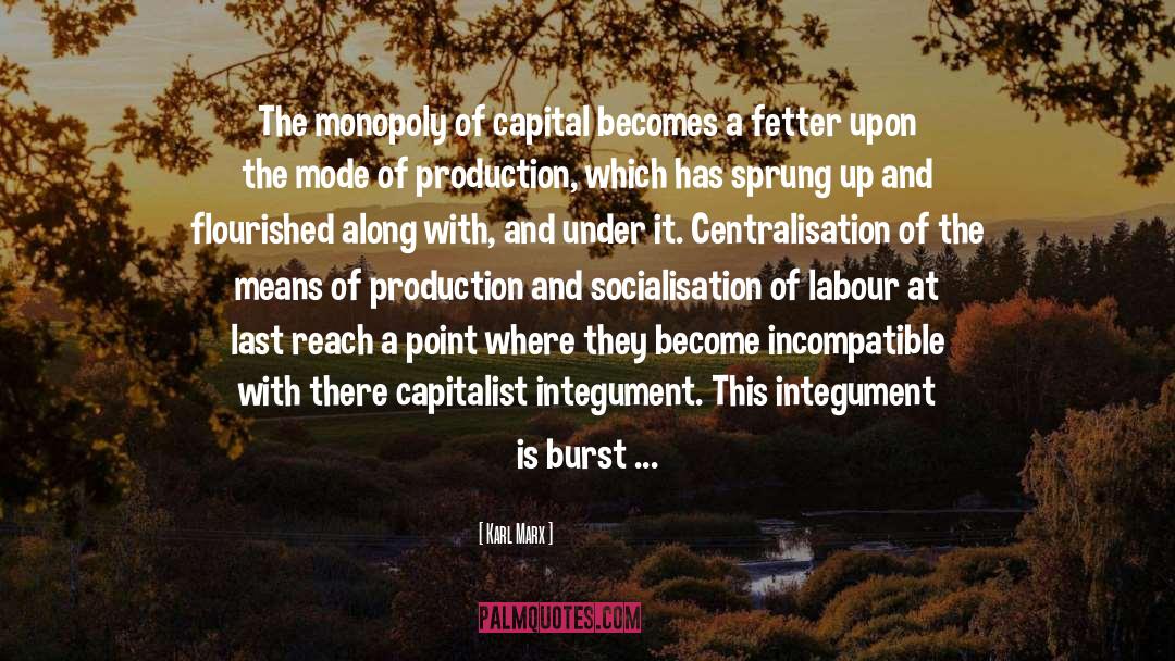 Incompatible quotes by Karl Marx