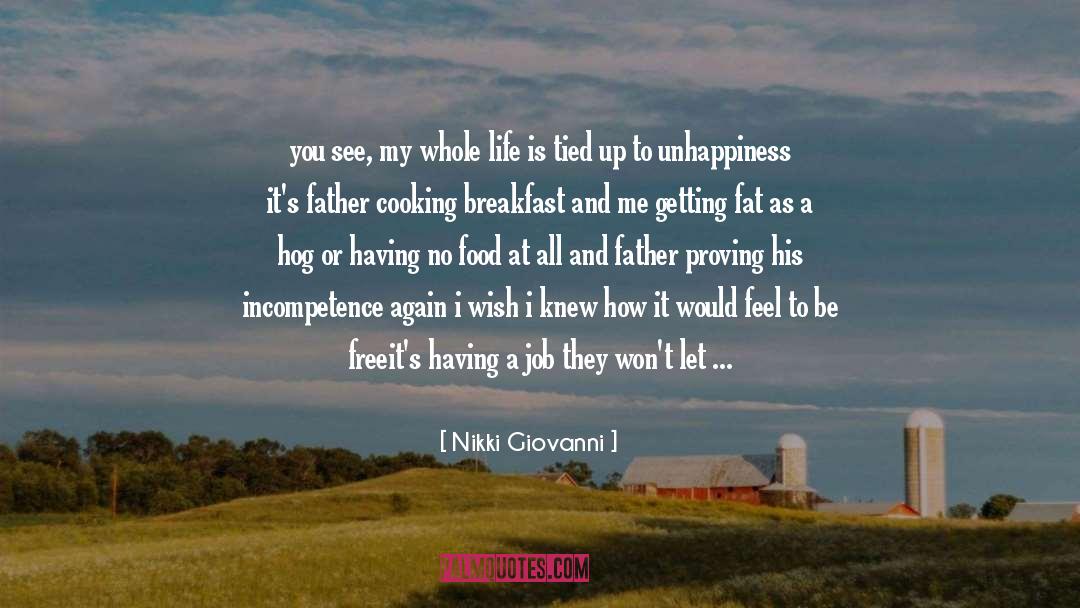 Incompetence quotes by Nikki Giovanni