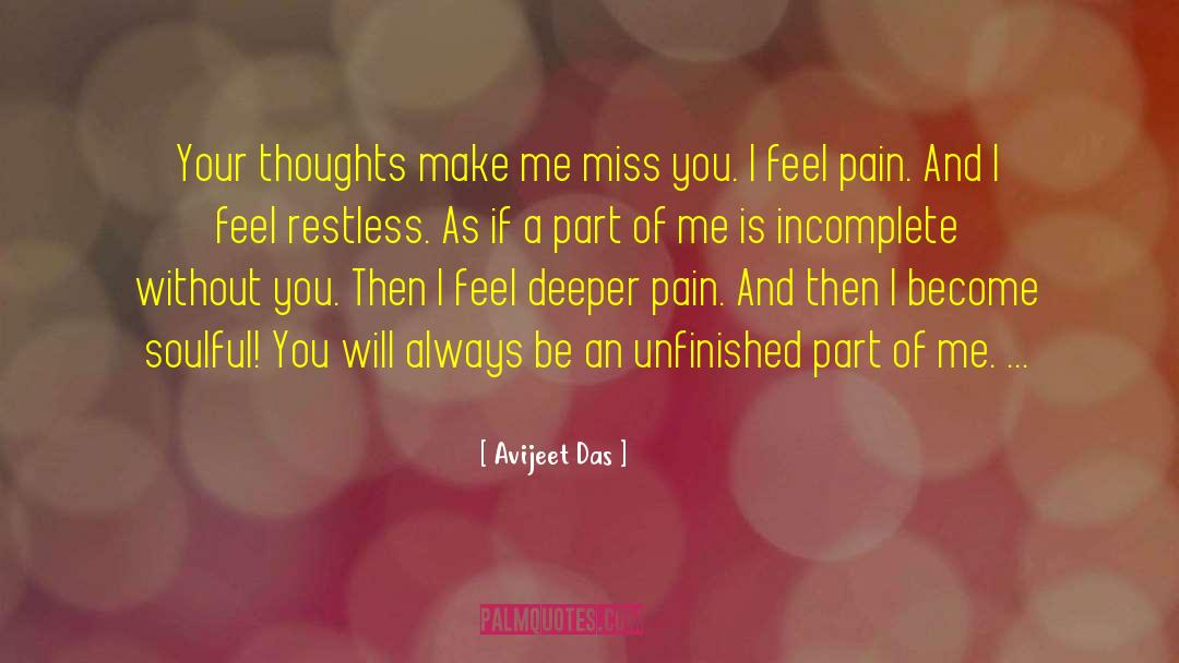 Incomplete Without You quotes by Avijeet Das