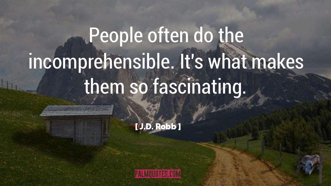 Incomprehensible quotes by J.D. Robb