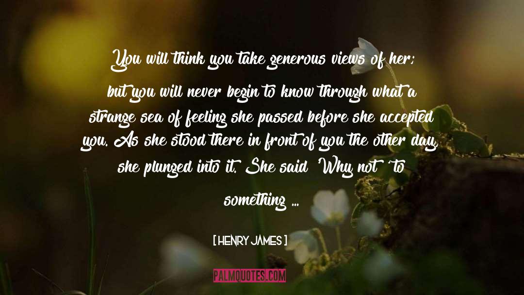 Inconceivable quotes by Henry James