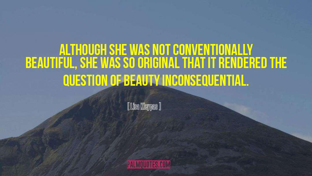 Inconsequential quotes by Lisa Kleypas