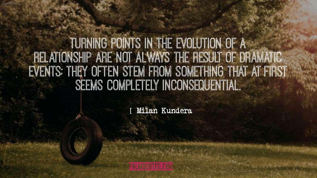 Inconsequential quotes by Milan Kundera