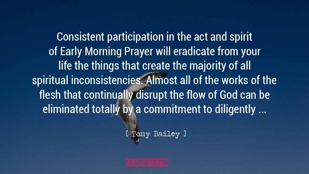 Inconsistencies quotes by Tony Bailey