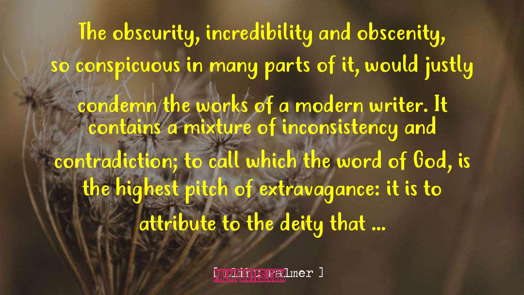 Inconsistency quotes by Elihu Palmer