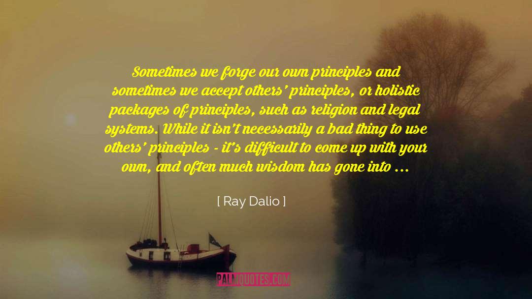 Inconsistency quotes by Ray Dalio
