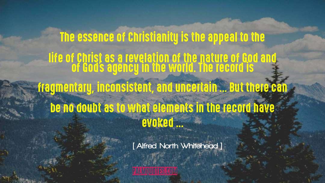 Inconsistent quotes by Alfred North Whitehead