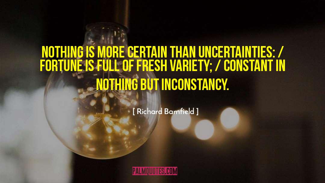 Inconstancy quotes by Richard Barnfield
