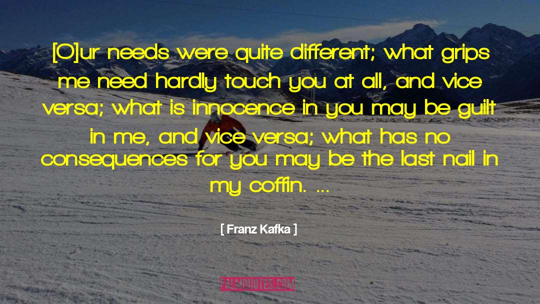 Inconstancy quotes by Franz Kafka