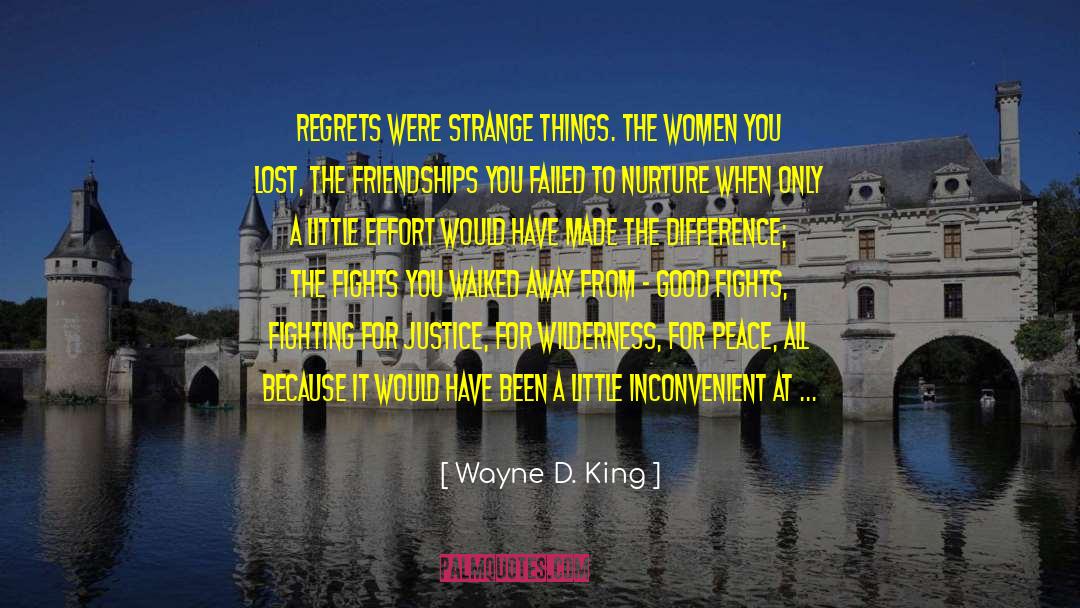 Inconvenient quotes by Wayne D. King