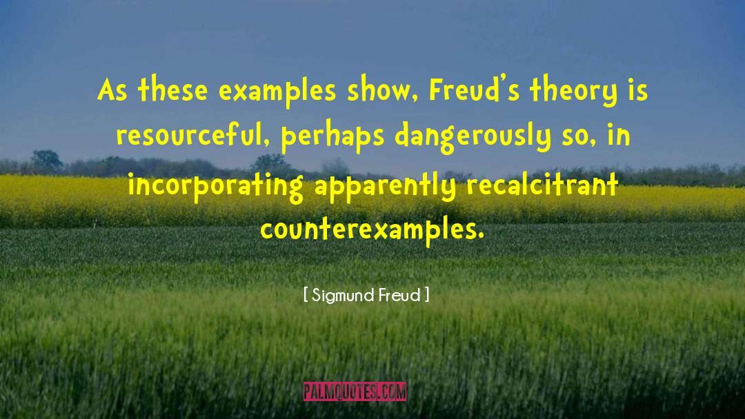 Incorporating quotes by Sigmund Freud