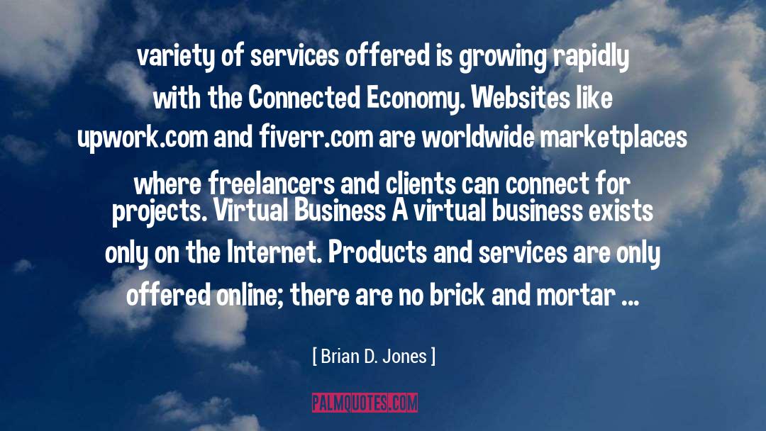 Incorporating Services quotes by Brian D. Jones