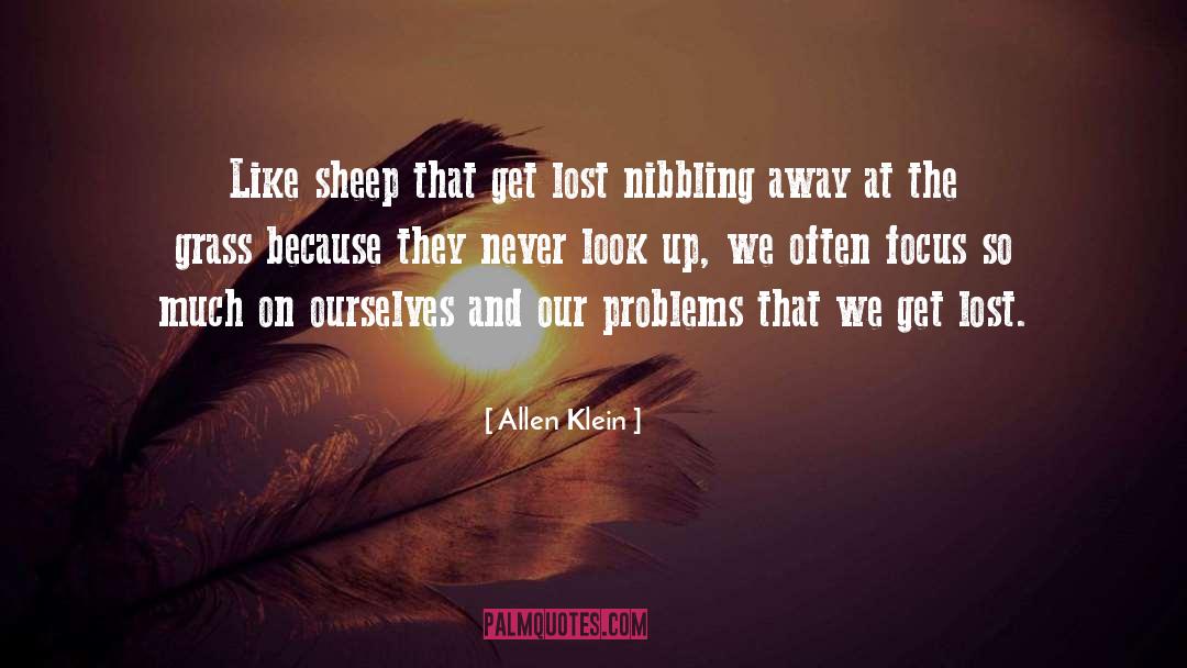 Incorrect Focus quotes by Allen Klein