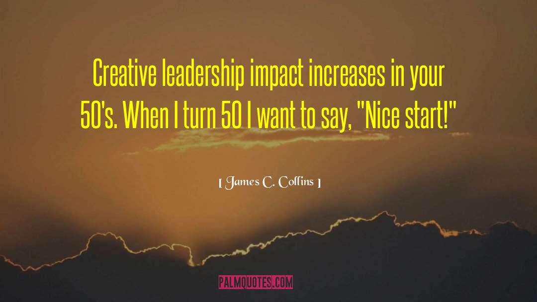 Increases quotes by James C. Collins