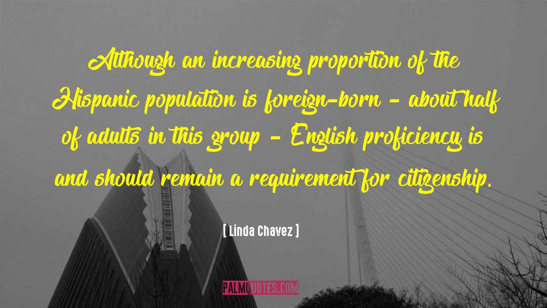 Increasing Population In India quotes by Linda Chavez