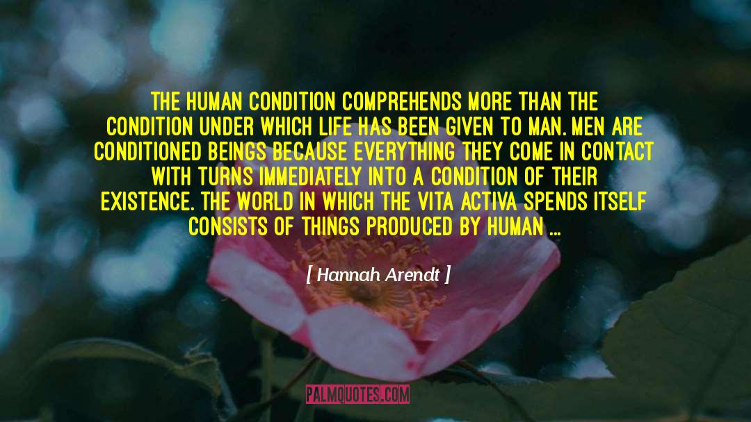 Increment In Life quotes by Hannah Arendt