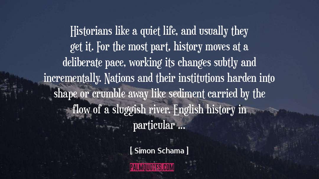 Incrementally quotes by Simon Schama