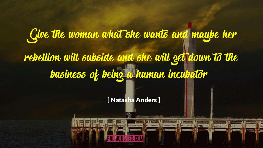 Incubator quotes by Natasha Anders