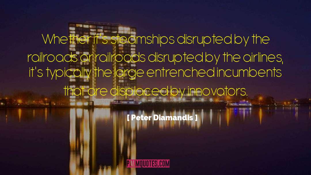 Incumbents quotes by Peter Diamandis