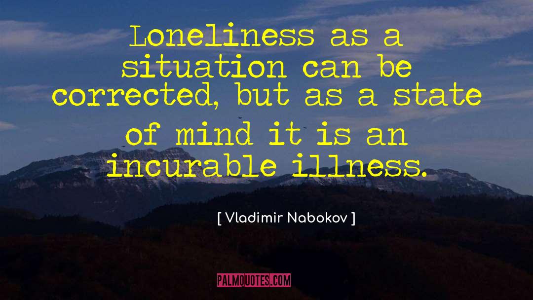 Incurable quotes by Vladimir Nabokov